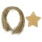 Wrapables 50 Gift Tags/Kraft Hang Tags with Free Cut Strings for Gifts, Crafts & Price Tags